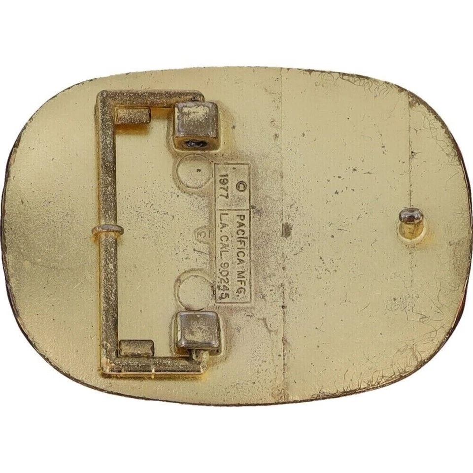 全新 Kiss Love Gun 摇滚音乐 Aucoin Pacifica 乐队 70 年代全新无标签皮带扣 — 第 2/4 张图片