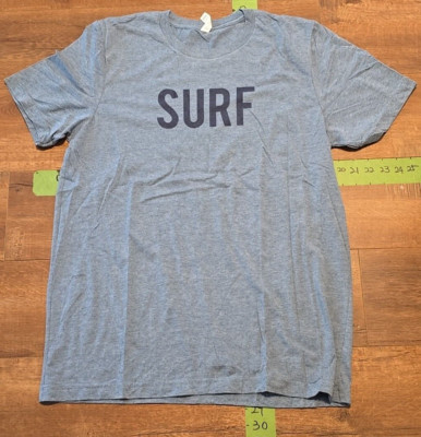 The Soul Project SURF T-Shirt Size Large Blue