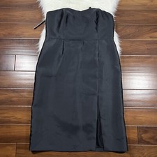 NEW Anthropologie Hutch Women's Plus Size 20 W Black Bow Back Midi Dress