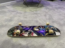 Hikole Complete Pro Canadian Maple Wood 31" Double Kick Skateboard with Wrap