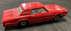 RED THUNDERBIRD TIN FRICTION VEHICLE BANDAI