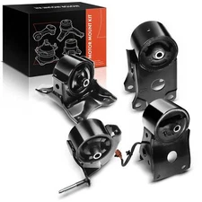 4x Engine Motor & Transmission Mount w/ Sensor for Nissan Maxima 95-01 3.0L Auto