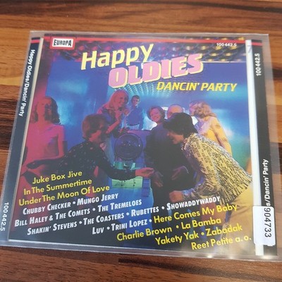 VARIOUS happy oldies dancing party EX/EX (CD Album, Rock, Europa)