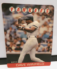 1986 Topps 3D Card #29 of 30 Dave Winfield