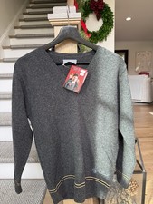 Harry Potter Slytherin Wool VNeck School Sweater Small Made In Scotland NWT