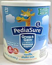 PediaSure Grow Gain Immune Support Vanilla Powder Shake Mix 14.1 oz