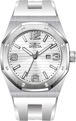 INVICTA Huracan Men 48mm Stainless Steel Steel Silver dial PC32 Quartz