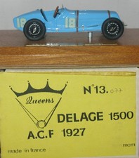 M.c.m. Queens 143 Ltd Ed 1927 Delage 1500cc Acf Grand Prix 18 Robert Benoist M.c.m. Queens 143 Ltd Ed 1927 Delage 1500cc Acf Grand Prix 18 Robert Benoist