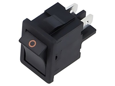 001852.1102-00-00 ROCKER DPST Pos: 2 ON-OFF 4A/250VAC schwarz Fehlen 100mΩ Marqu