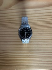 Seiko 5 SNKL23 Watch Black Dial Automatic Movement Stainless Steel