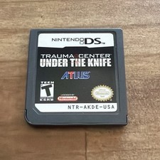 Trauma Center: Under the Knife (Nintendo DS, 2005) - Cart - Authentic - Tested!