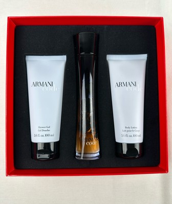 Armani Code Pour Femme Gift Set 2012 NEW Discontinued Older Formula 75ml EDP