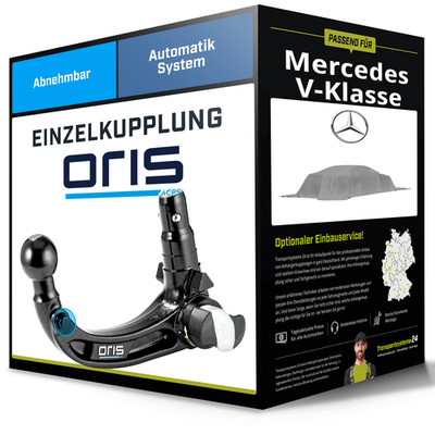 Abnehmbare Anhängerkupplung für MERCEDES V-Klasse 03.2014-02.2024 Typ W447 Oris