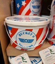 NEWDisney Parks Pixar Toy Story Bucket O Soldiers Green Army Men 75pc