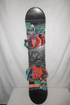 K2 '' VANDAL '' TOP JUNIOR SNOWBOARD 132 CM + RAIDEN BINDUNG