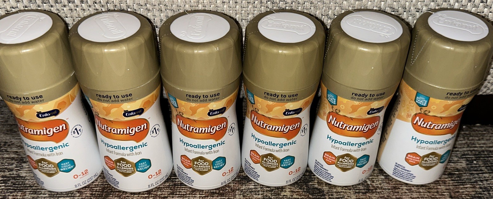 Nutramigen Hypoallergenic Ready To Use Infant Baby Formula 8