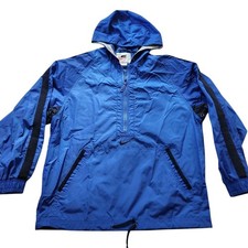 Vintage 90s Y2k Nike Windbreaker 1/4 Zip Pullover Jacket Men Sz M Center Swoosh