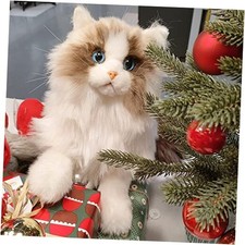 Weighted Stuffed Animals, Handmade Realistic Cat Plush Weighted Ragdoll Cat