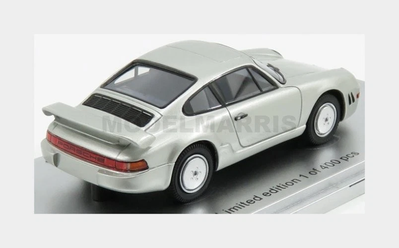 KESS-MODEL KE43024020 PORSCHE - 911 PROTOTYPE 3.2 CARRERA E19 1984 - SILVER - 1/ - Immagine 2 di 2