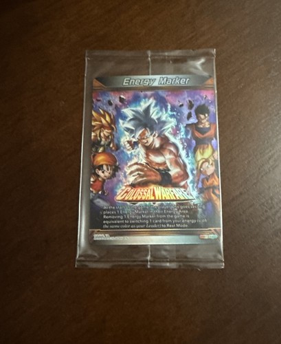 Energy Marker - Colossal Warfare [Foil] M-17 Dragon Ball Super Prismatic Clash card