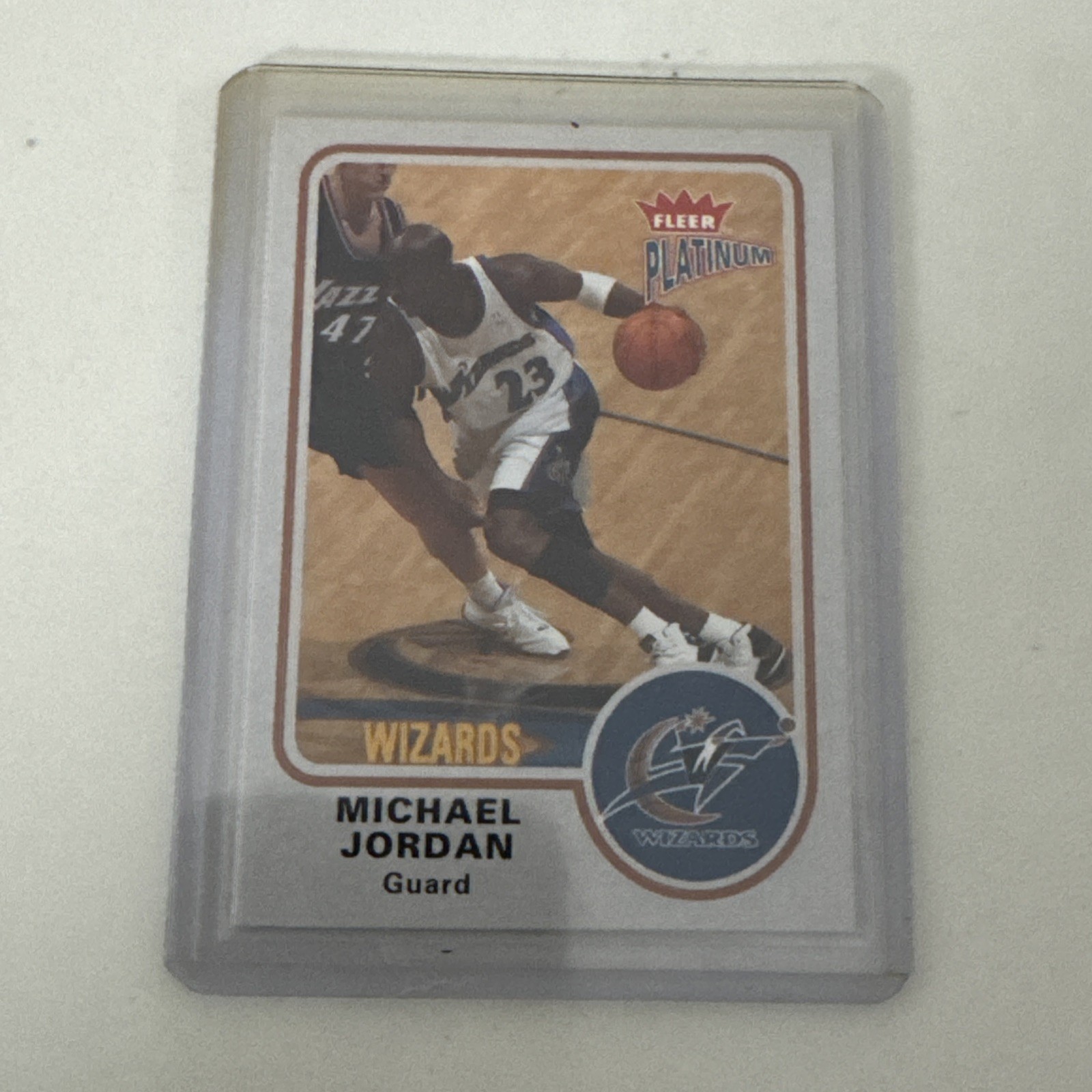 2002-03 Fleer Platinum Michael Jordan #91 Wizards