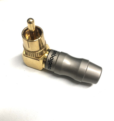 AudioQuest 90° Cinch-Stecker / RCA   NEU