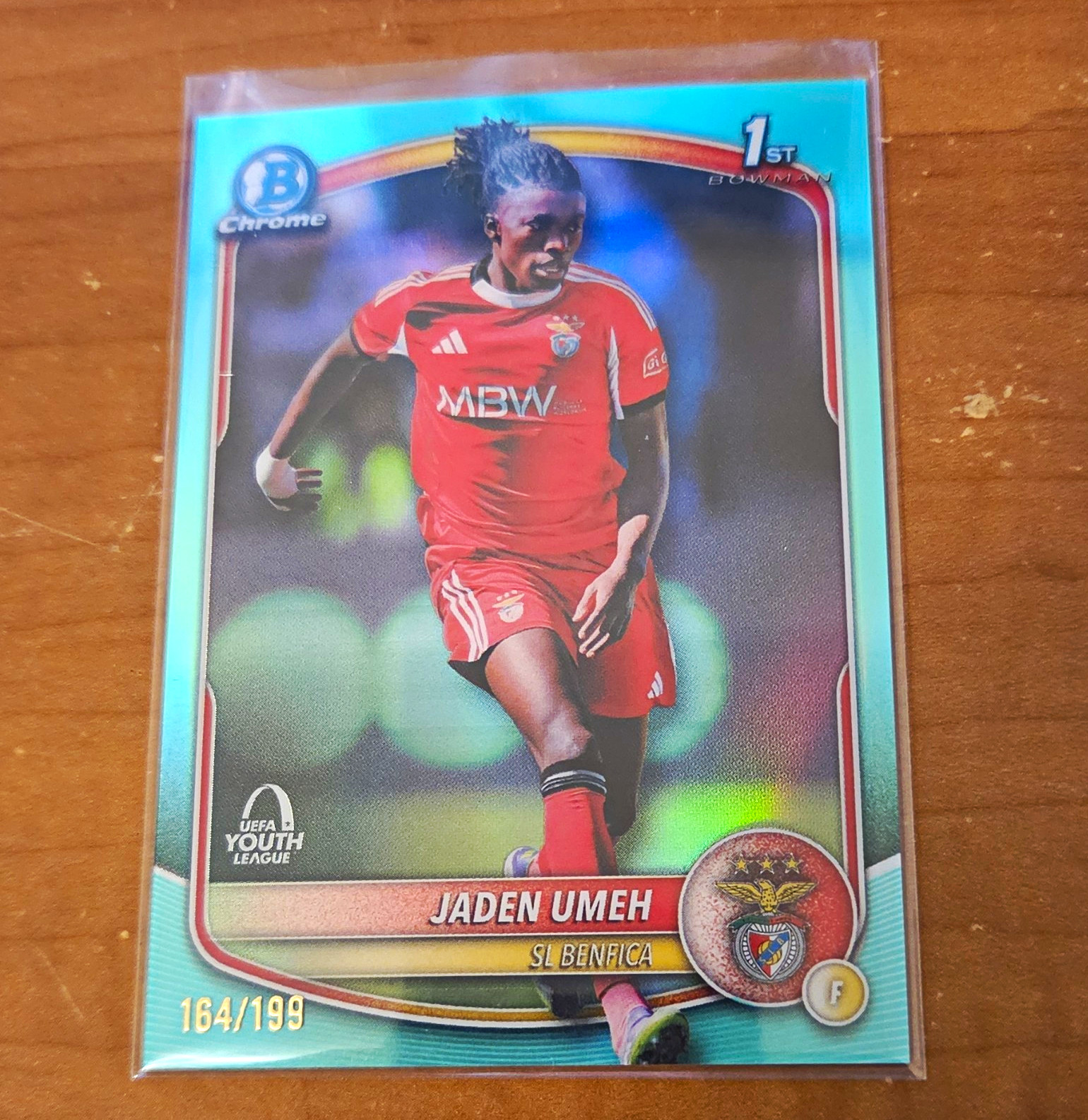 2024 Bowman Chrome UEFA Youth League Jaden Umeh #BU-JU /199