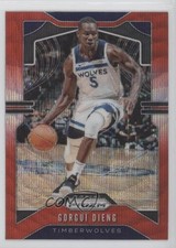 2019-20 Panini Prizm Ruby Wave Prizm Gorgui Dieng #162 0a3