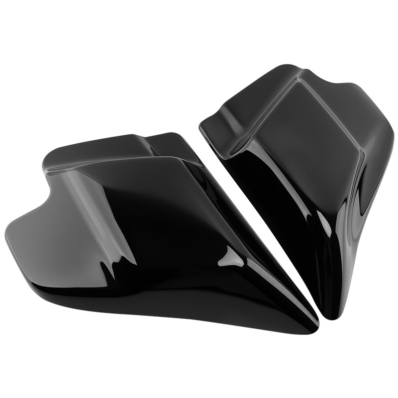 Vivid Black Side Cover Panel For Harley Touring Electra Glide Road King 97-08