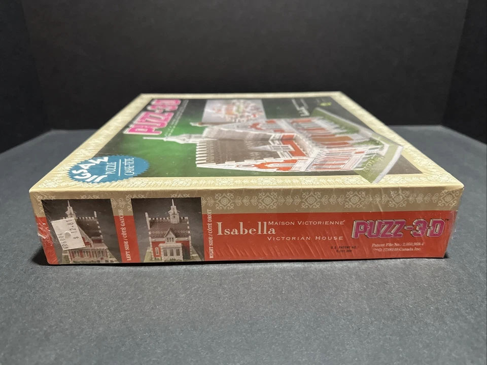 Wrebbit Puzz 3D Isabella Victorian House Dimensional Jigsaw 3D Puzzle New Sealed - Image 3 of 4