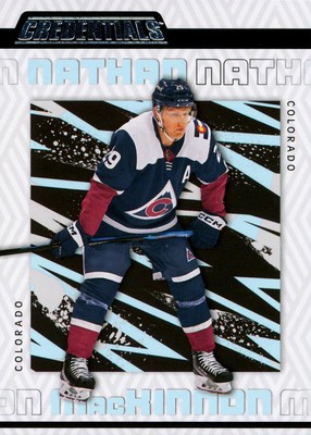 2023-24 Upper Deck Credentials #19 Nathan MacKinnon