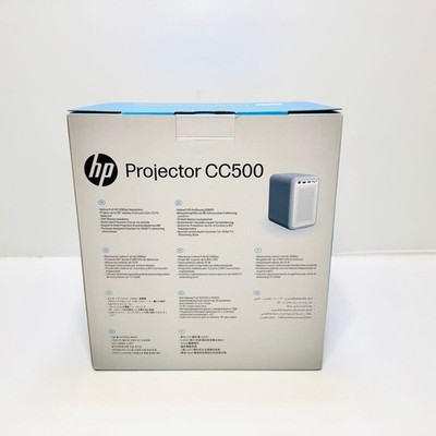 HP CC500 Portable Mobile Projector for Presentations Movies Unused