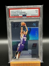 2003-04 Fleer EX Essential Credentials Now Amare Stoudemire /63 PSA 7 Suns