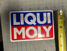 LIQUI MOLY Oil sticker Approximately 3" x 5". New.