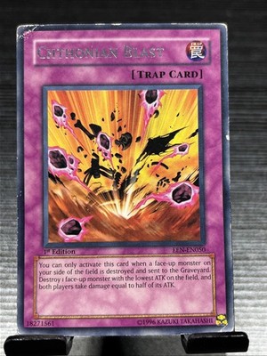 Chthonian Blast EEN-EN050 Yu-Gi-Oh! Rare   Unlimited   Lightly Played