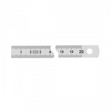 Réglet semi rigide - inox chromé - L 300mm WILMART