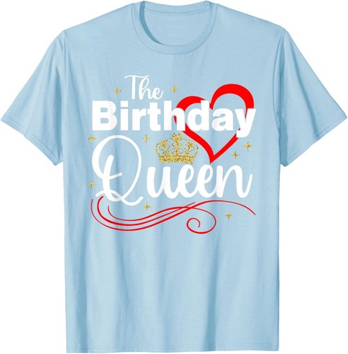 The Birthday Queen Women Men Couples Matching Birthday T-Shirt Hoodie - Picture 7 of 12