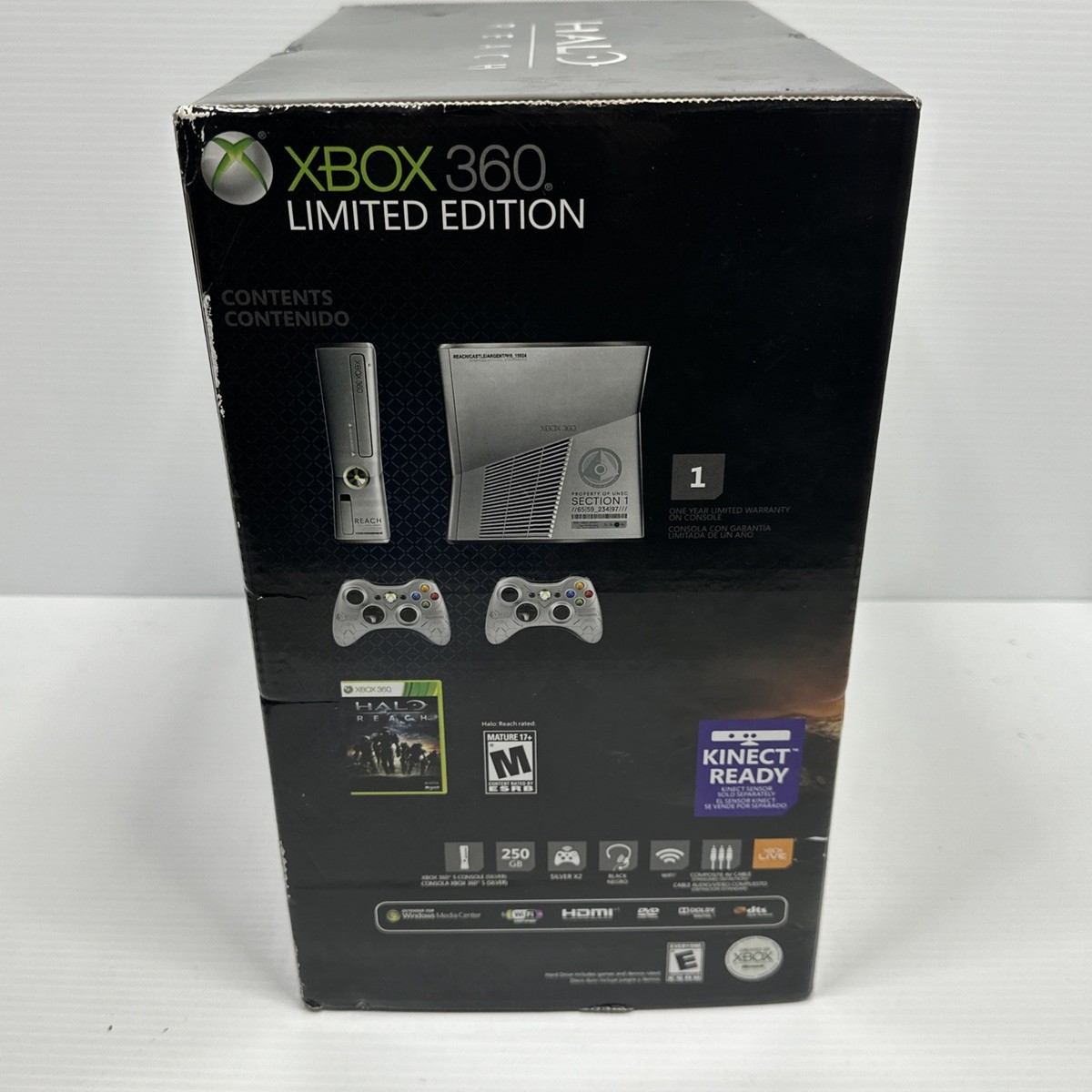 Xbox 360 Halo Reach Limited Edition Console Brand New In Box