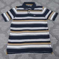 Vintage Ecko Unlimited Polo Shirt Mens Small Blue Rhino Logo Y2K Retro Streewear