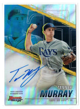 2021 Bowman's Best REFRACTOR RC AUTO Tanner Murray! White Sox! Rookie! Autograph