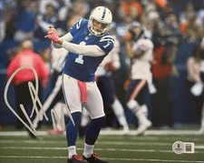 Pat Mcafee Signed Autographed Indianapolis Colts 8x10 Photo BAS Beckett COA 