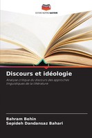 Discours Et IdéOlogie Bahram Behin (U. A.) Taschenbuch FranzöSisch 2025