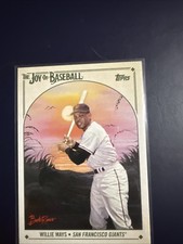 2023 Topps X Bob Ross The Joy of Baseball - Willie Mays #64