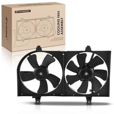 Engine Radiator Cooling Fan Assembly Compatible with Select Nissan Models -