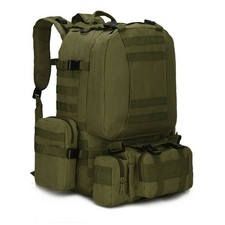 Travel Backpack for Camping Hiking Vacation Hunting Bug Out Bag 4 in 1 Rucksack