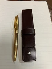Montblanc Meisterstuck 925 Gold Pen Made In Germany