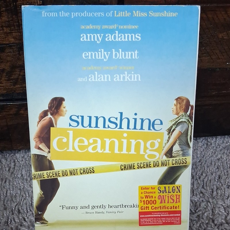 Sunshine Cleaning DVD - Amy Adams, Emily Blunt, Alan Arkin Widescreen