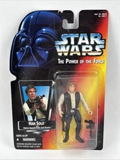 1995 Star Wars POTF Han Solo .00 FIRST EDITION Red Card
