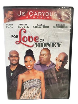 For Love or Money DVD 2013 Je'Caryous Johnson Tommy Ford Denise Boutte