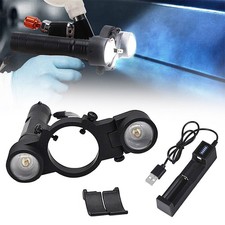 34-43mm Spray Gun LED Fill Light 3 Modes Spray Guns Lamp For Night Painting Work